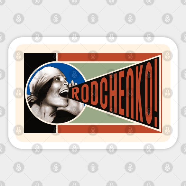 Rodchenko! Sticker by ranxerox79